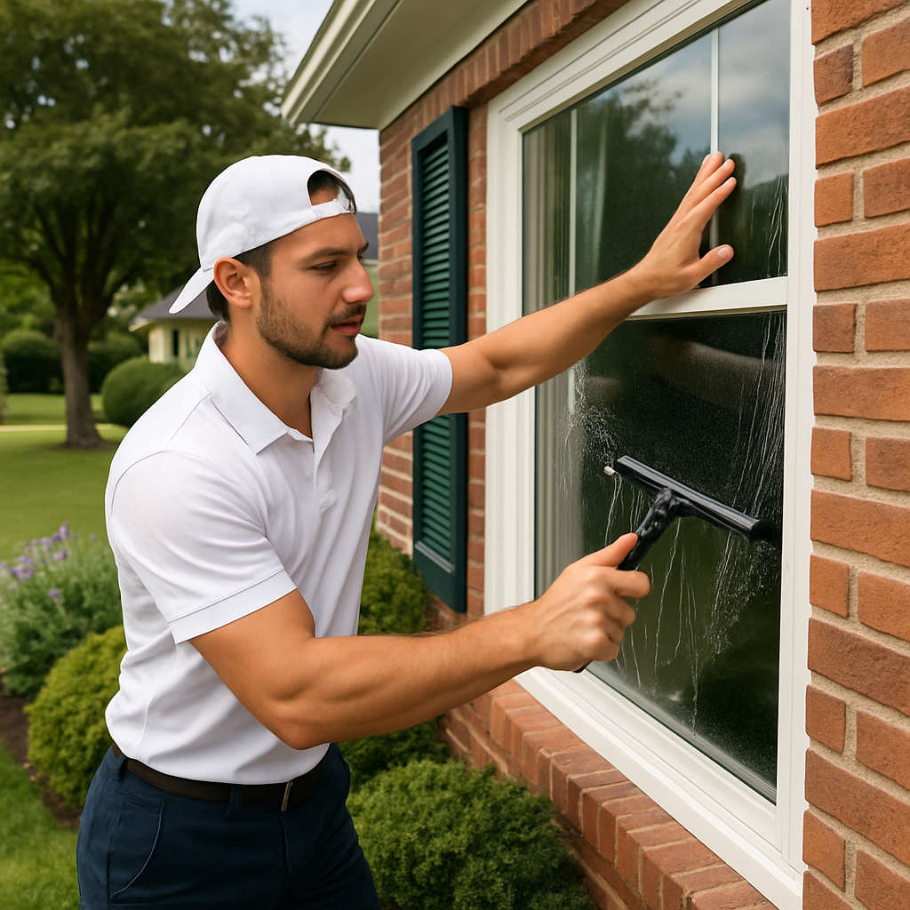 Premium window cleaning service